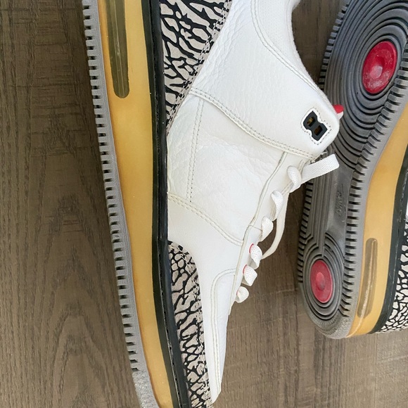 Jordan AF1 Fusion 3 white cement -SOLD- - Picture 2 of 16